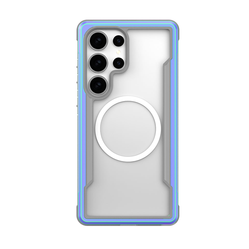 Raptic Shield Serisi Galaxy S25 Ultra Magsafe Şarj Özellikli Airbagli Şeffaf Arka Yüzey Kılıf Raptic Shield Serisi Galaxy S25 Ultra Magsafe Şarj Özellikli Airbagli Şeffaf Arka Yüzey Kılıf